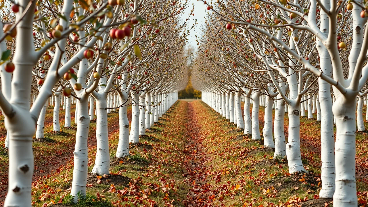 Побелка деревьев когда проводится: сроки и правила