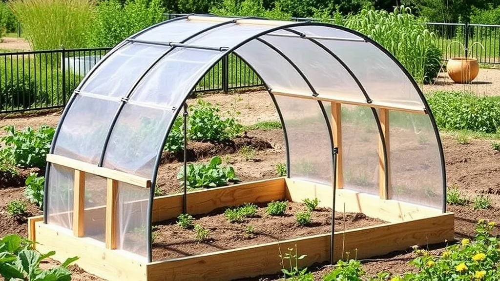 Пошаговая сборка арочного парника своими руками