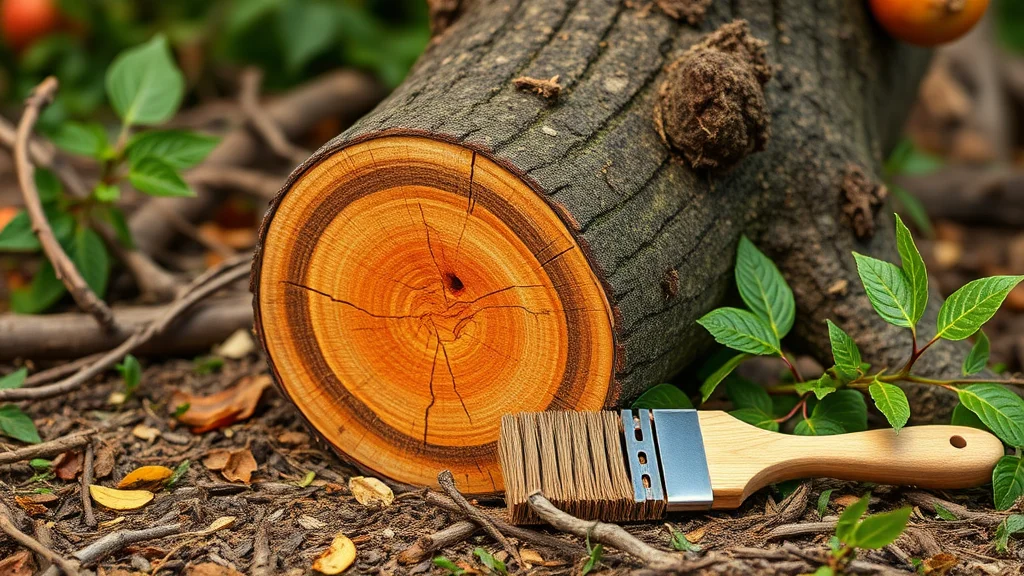 Как правильно подготовить дерево перед побелкой