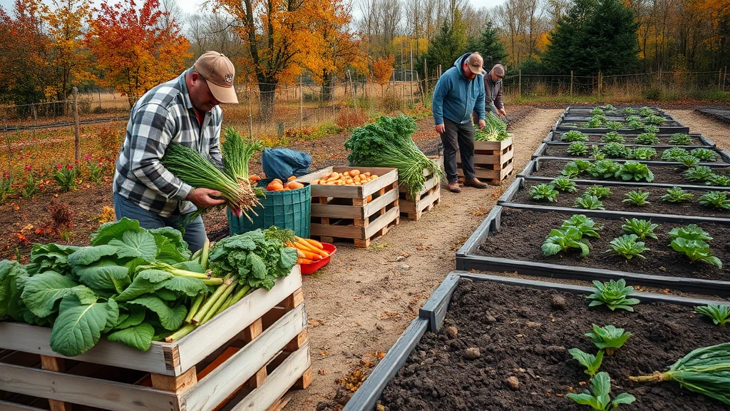 Сбор урожая и подготовка к следующему сезону