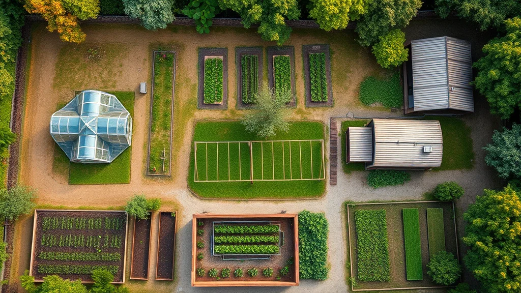 План огорода пример зонирования: где что размещать