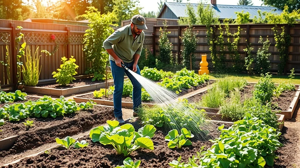 Уход за огородом: полив, прополка, подкормка