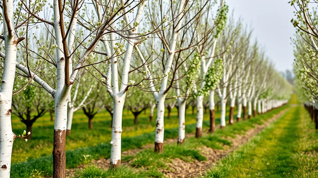 Побелка деревьев когда проводится весной и нужна ли повторная обработка